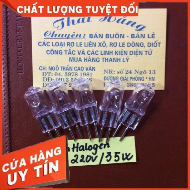 [Shop Uy Tín] Bóng đèn halogen220 v/35 w giá bán 5 chiếc [FreeShip]