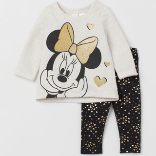 Set mickey bé gái Hm săn sale