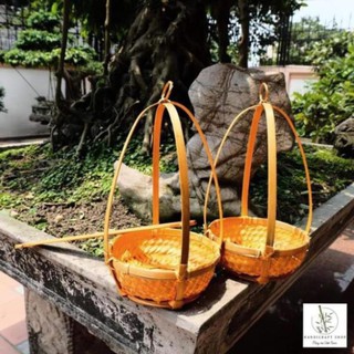 Quang gánh trang trí -Tre Việt