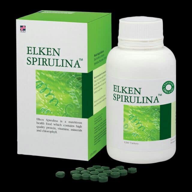 1 hộp tảo xoắn Elken spirulina 1200v