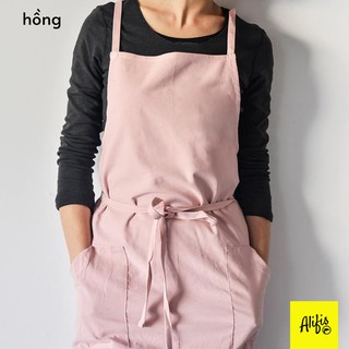 Tạp dề, tạp dề vải phong cách Hàn Quốc nhiều màu