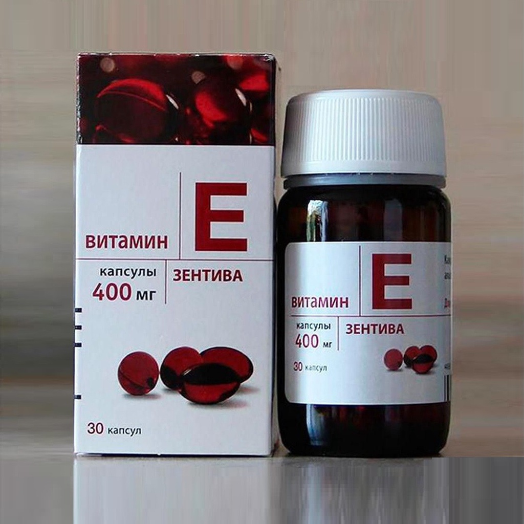 Vitamin e đỏ Nga ✅ Viên uống đẹp da vitamin đỏ Nga, hàm lượng 270 mg và 400mg