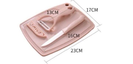Bộ dao thớt mini cho bé [Sẵn Hàng]