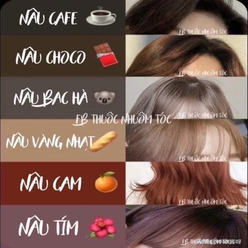 [Combo sỉ] Thuốc nhuộm tóc tặng kèm oxy hồng giá sỉ tốt