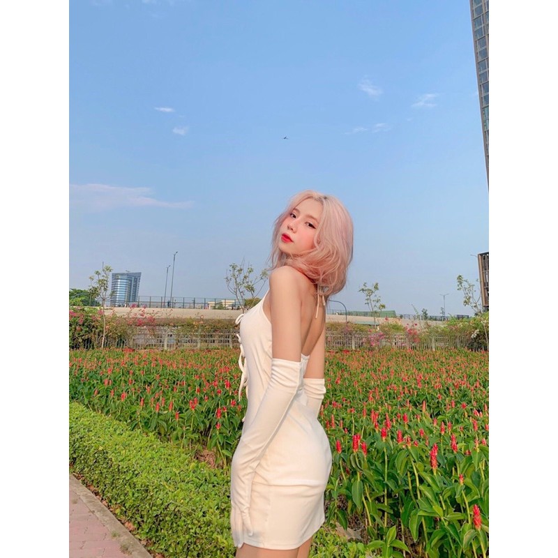 Đầm Body Cột Dây Kèm Găng Tay Sexy Chất Thun (KILLER DRESS) | BigBuy360 - bigbuy360.vn