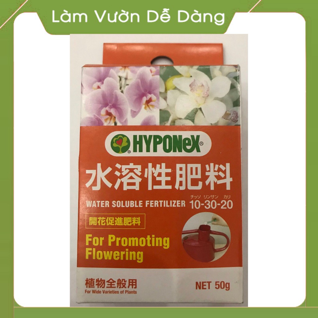 ~ PHÂN BÓN HÒA TAN HYPONEX 10 - 30 - 20 ~