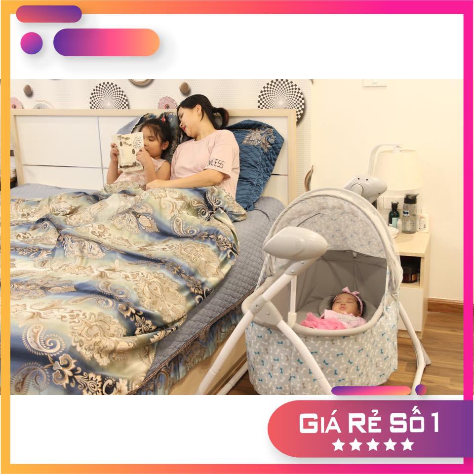 FREE SHIP !!! Nôi tự động cao cấp Mastela SG237 - Hàng chính hãng - Bảo hành 12 tháng