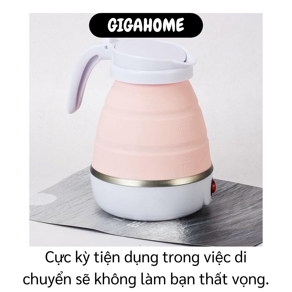 Ấm Đun Nước Mini GIGAHOME Nồi Nấu Nước Siêu Tóc Có Thể Gấp Gọn Tiện Lợi Cho Du Lịch 9779