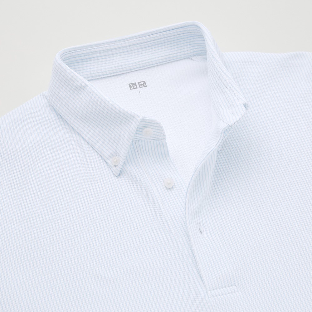 (UNIQLO chính hãng Nhật) Nam - Áo polo chất Airism Pique Cotton ngắn tay | BigBuy360 - bigbuy360.vn