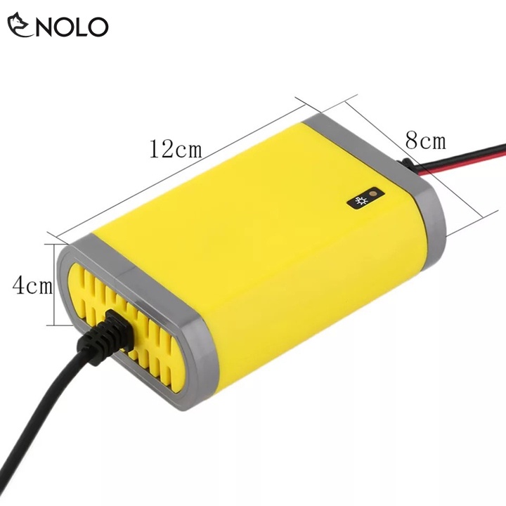 Bộ Sạc Ắc Quy Tự Động 12V Có Đèn Báo Tình Trạng Sạc Hỗ Trợ Bình Có Dung Lượng Pin 20AH Tích Hợp Mạch Bảo Vệ An Toàn.