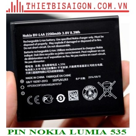 PIN NOKIA LUMIA 535