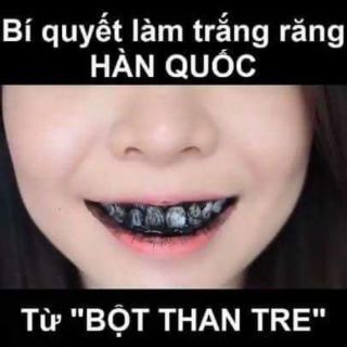 Bột than tre trắng răng