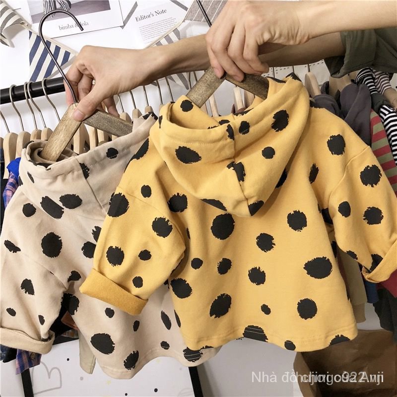 Sweater Kids Boys And Girls Baby Coat Autumn New Small And Medium Kids Spring And Autumn Korean Hooded Jacket