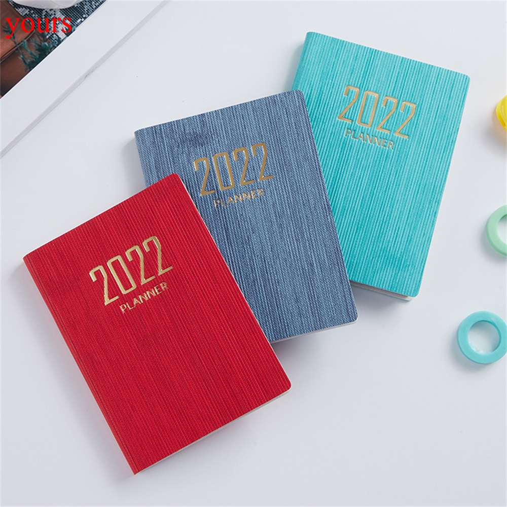 Sổ tay ghi chú 365 ngày A7 2022 bản tiếng Anh