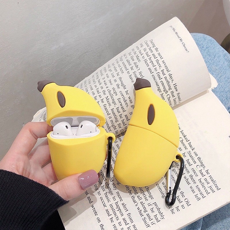 [BAO BẢO VỆ] Case Airpod 1 2 Pro Vỏ bao bọc Trái cây Nhiệt đới đựng tai nghe không dây airpods Fruit