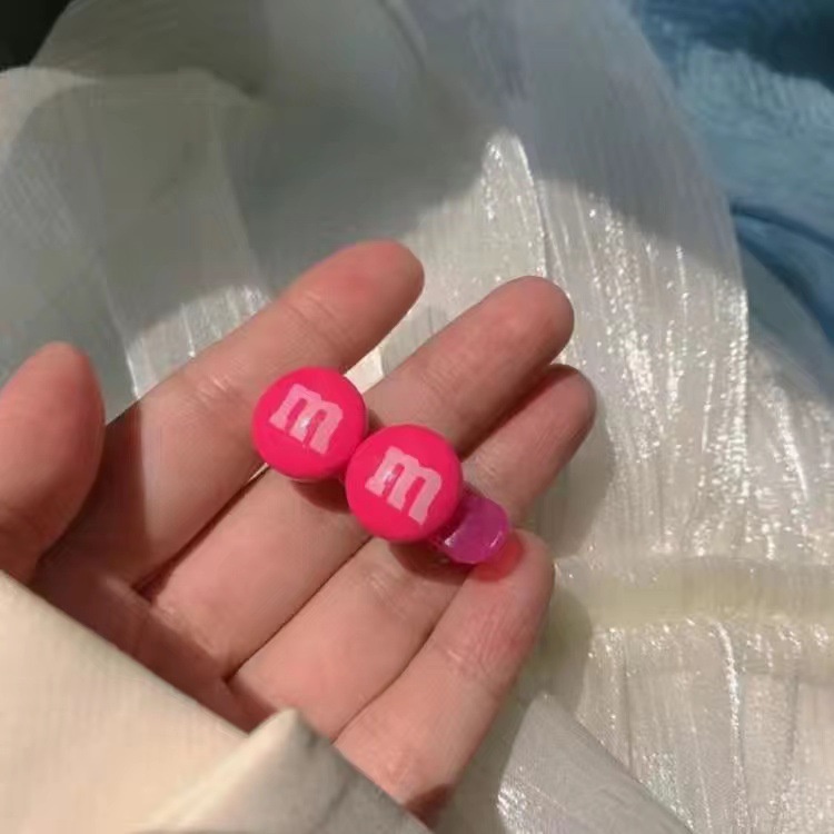 Kẹp tóc BB hình gấu và trái dâu dễ thương phong cách Hàn Quốc cho nữ