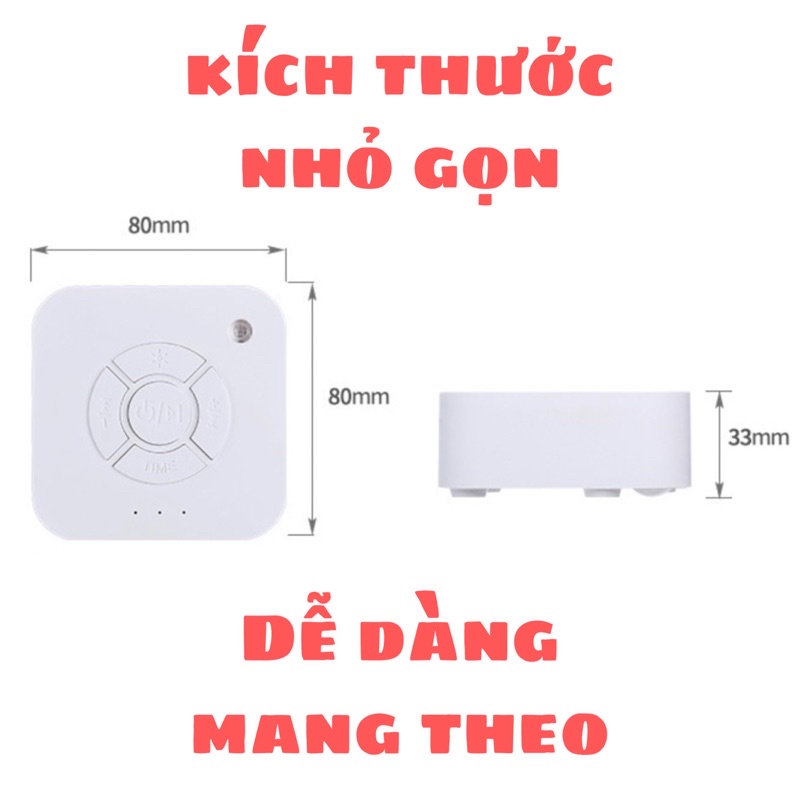 [BH 12 Tháng] Máy Nghe Tiếng Ồn Trắng tạo tiếng ru giúp bé ngủ ngon, sâu giấc shop Sin Smart