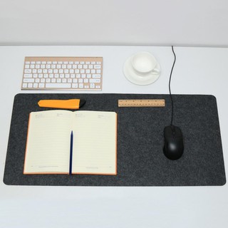 [CARENA] Office Computer Desk Mat Modern Table Mouse Pad Wool Felt Laptop Desk Mat