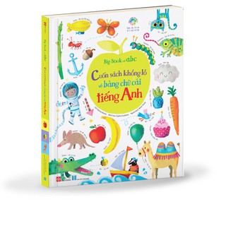 SÁCH - Big Book of ABC - Cuốn sách khổng lồ về bảng chữ cái tiếng Anh