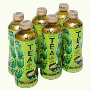 Lốc 6 chai trà xanh matcha tea+ plus chai 455ml / matcha trà xanh tea+ plus chai 455ml
