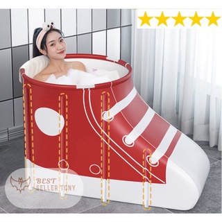 Libishop - Bồn tắm khung thép cao cấp + bồn tắm gấp gọn + Hình giày Shoe