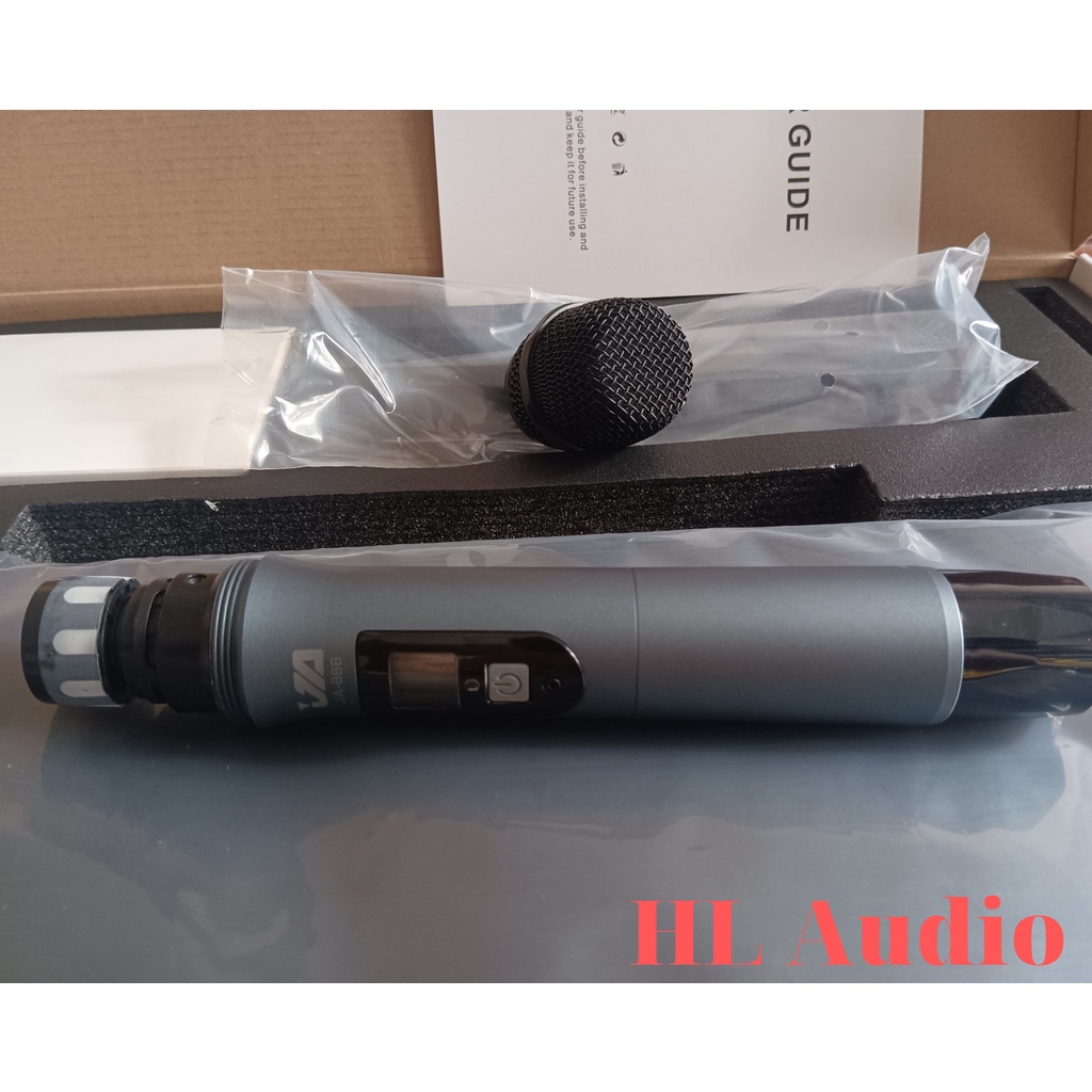 Micro Không Dây JA U-666 - Mic nhẹ Ca hay Chống hú