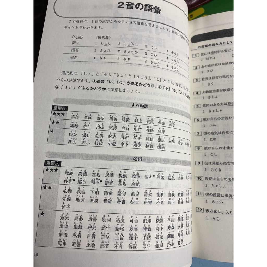 [Mã LTBAUAB27 giảm 7% đơn 99K] Sách tiếng Nhật - Nihongo Tettei Toreningu N1 Moji.Goi (Từ vựng câu)