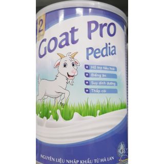 Sữa dê goat pro Pedia 900g( 3l 900g tặng 1l 400g)