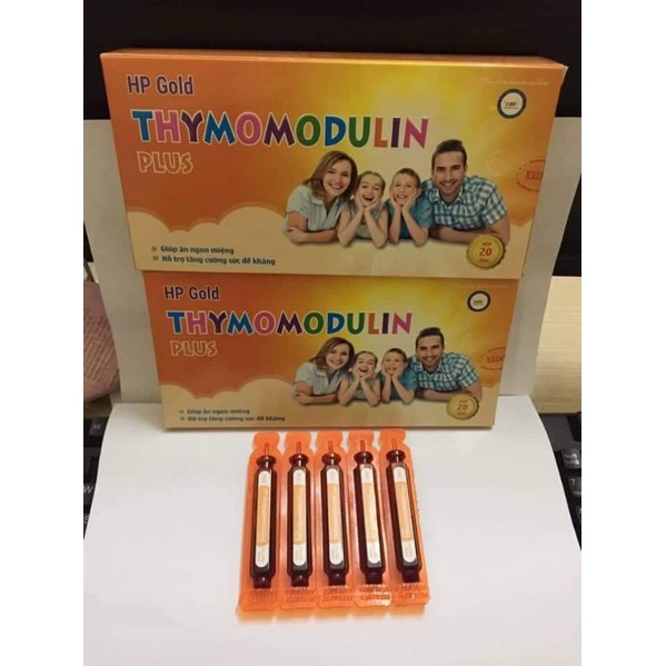 HPGOLD THYMOMODULIN PHUSS-TĂNG SỨC ĐỀ KHÁNG-BỔ SUNG VITAMIN VÀ KHOÁNG CHẤT-GIÚP TRẺ ĂN NGON, NGỦ NGON