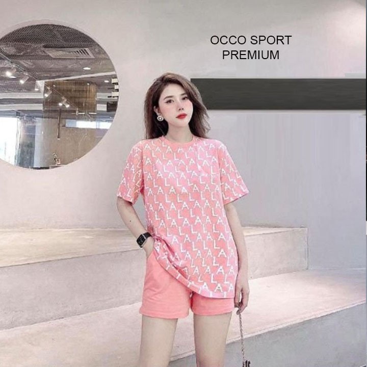 Bộ đồ thể thao phối chữ thời trang TT498