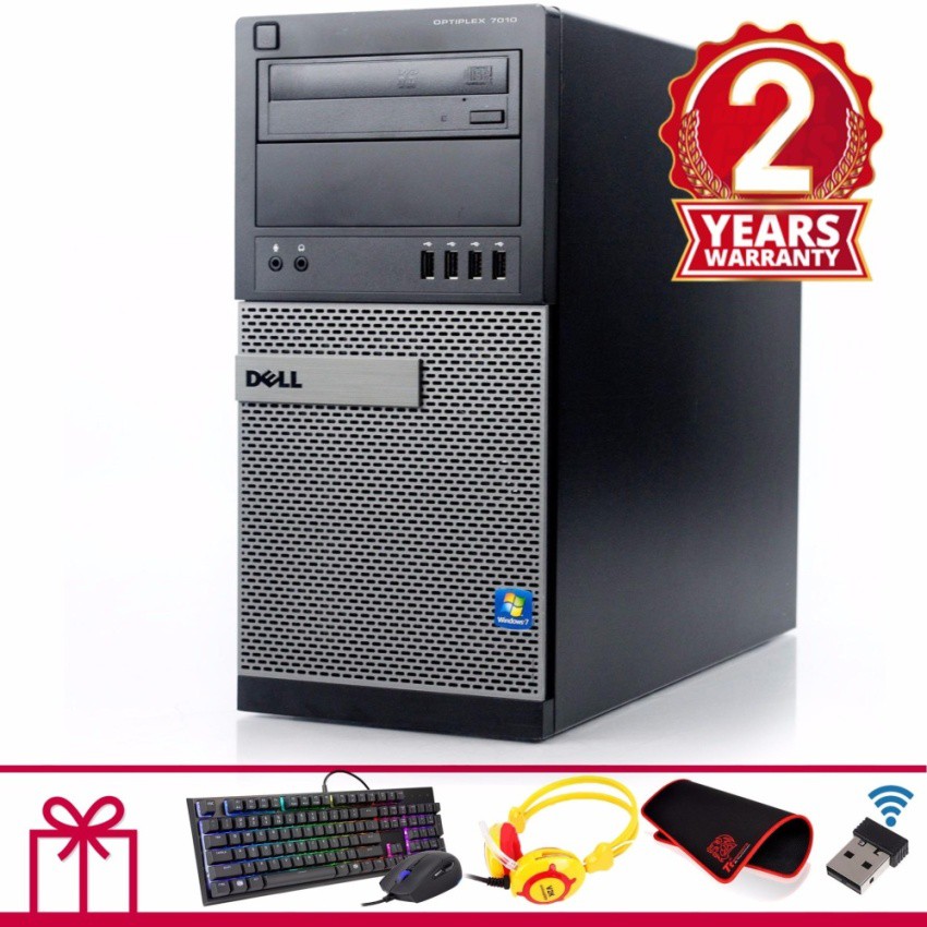Máy tính Doanh Nghiệp DELL OPTIPLEX 7010 MT (Core I5 3470, Ram 8GB, SSD 240GB) + Quà Tặng - Hàng Nhập Khẩu | BigBuy360 - bigbuy360.vn