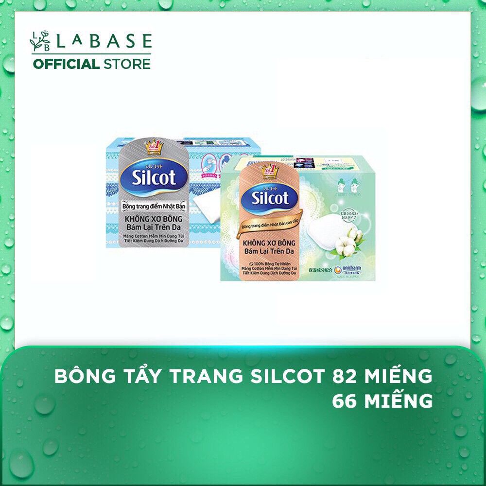 Bông tẩy trang Silcot [Hàng nhập khẩu chính hãng]