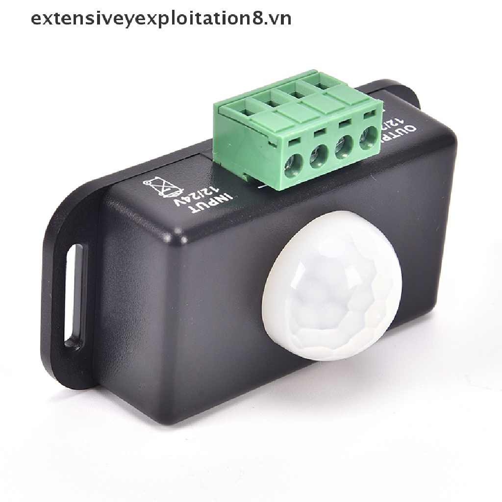 Công tắc cảm biến chuyển động hồng ngoại DC 12V 24V 6A dành cho đèn led
