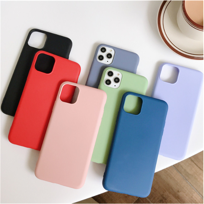 Ốp điện thoại silicon mềm màu kẹo chất lượng cao cho Samsung Galaxy A51 A71 A01 A21 S20 Ultra S20 Plus