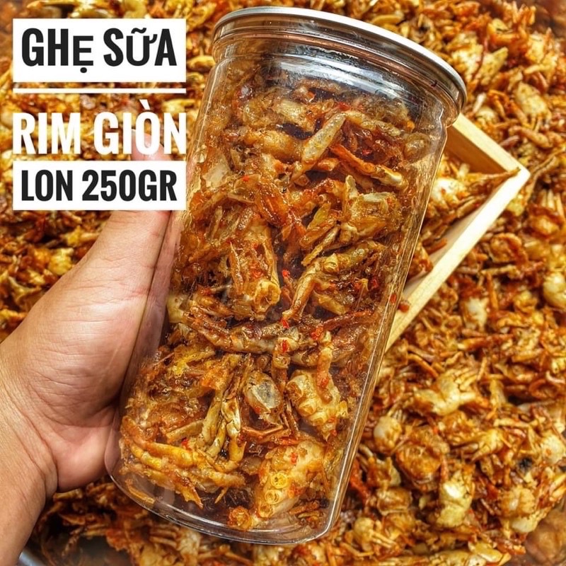Ghẹ Sữa Rim Loại Đặc Biệt 250g - Ăn Vặt 492