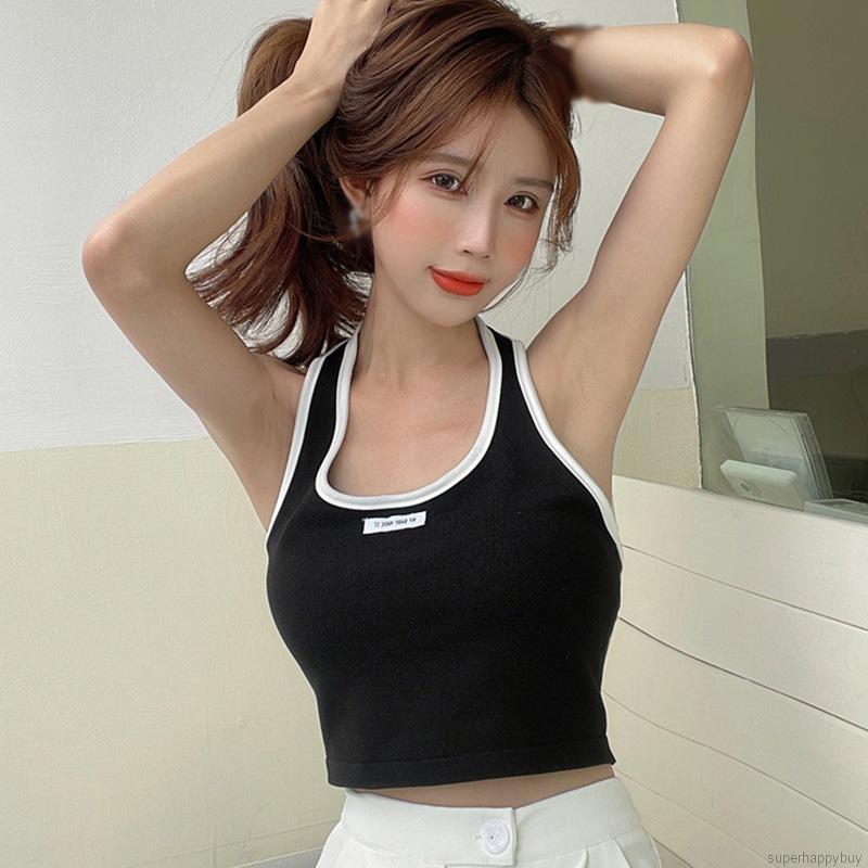 Áo Hai Dây Dệt Kim Thiết Kế Quyến Rũ Thời Trang Dành Cho Nữ