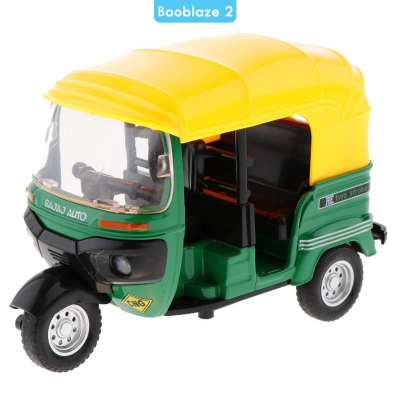 Mô Hình Xe Ba Bánh Ấn Độ Bằng Hợp Kim 1: 14 baoblaze2
