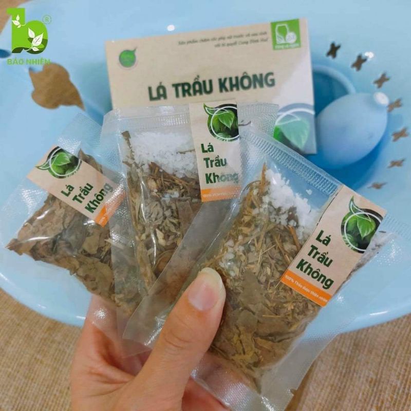 Lá Trầu Không Phục Hồi Se Khít Vùng Kín Cho Mẹ Bầu Sau Sinh Bảo Nhiên Hộp 8 gói