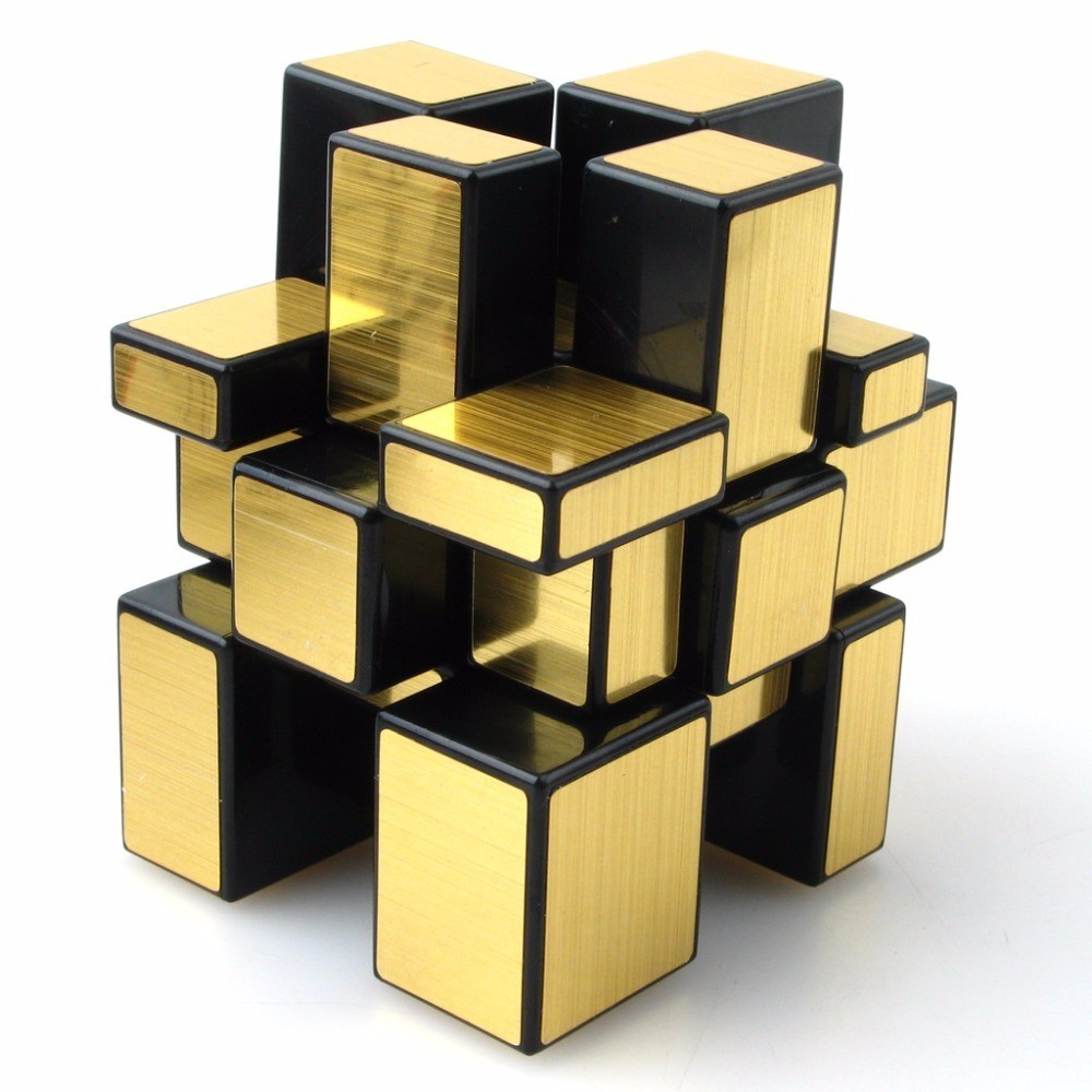 Đồ chơi Rubik 3x3x3 Mirror - Tráng Gương Vàng Cao Cấp