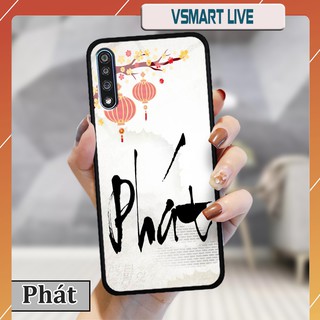 Ốp lưng kính 3D Vsmart Live- chữ thư pháp ý nghĩa