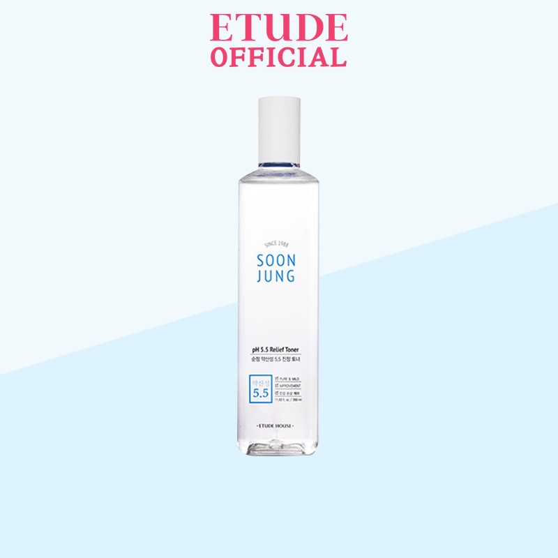 Toner Dưỡng Ẩm Da Etude SoonJung pH 5.5 Relief Toner 200ml