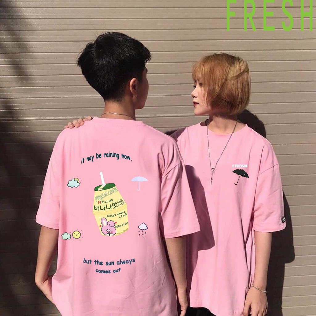 [Y HÌNH 100%]ÁO THUN NAM NỮ HỘP SỮA THỎ HỒNG CUTE IN 3D MÀU SIÊU ĐẸP HOT TREND GIÁ XƯỞNG SIÊU BÈO