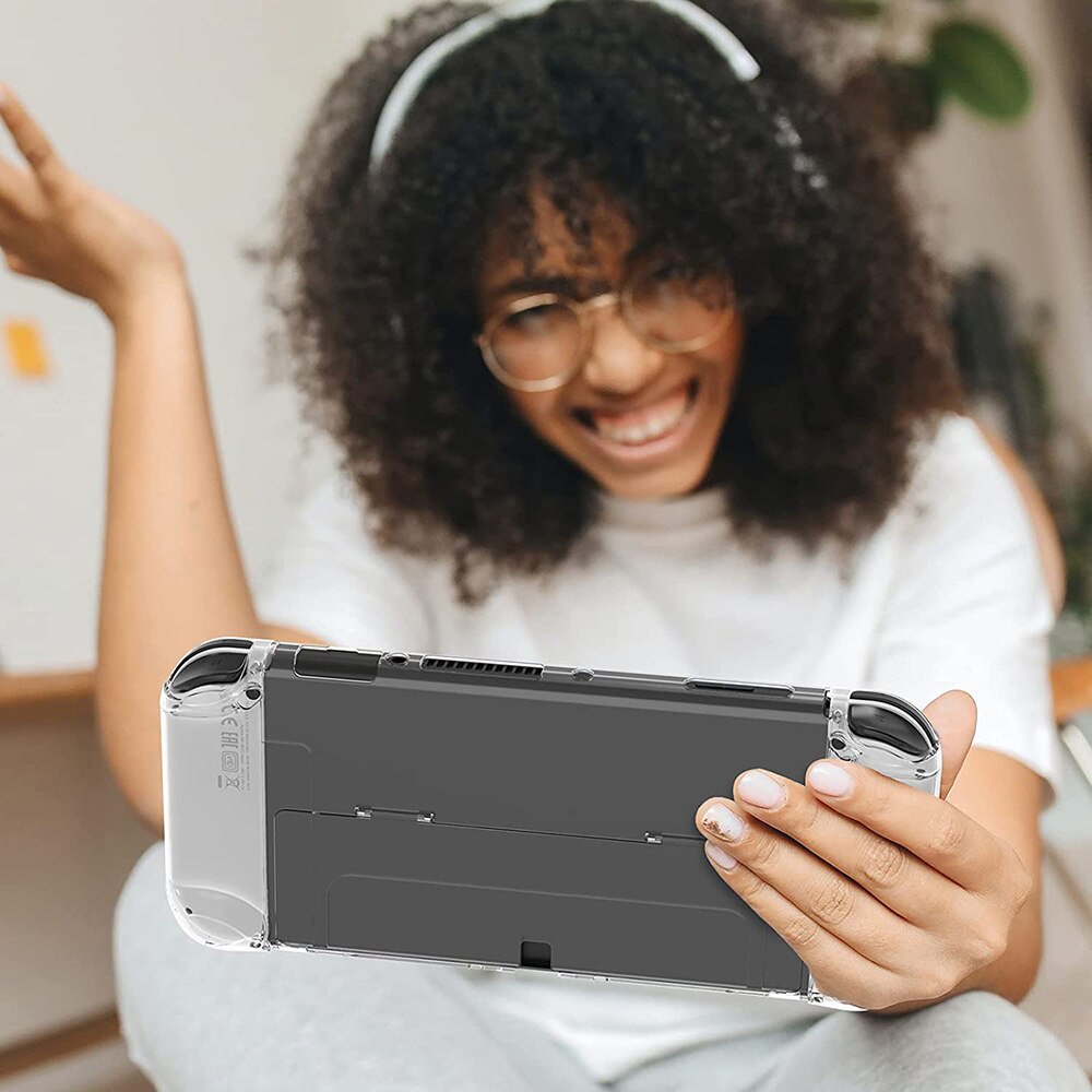 Ốp Bảo Vệ Máy Chơi Game Nintendo Switch Joy-Con NS OLED Bằng PC Cứng Chuyên Dụng