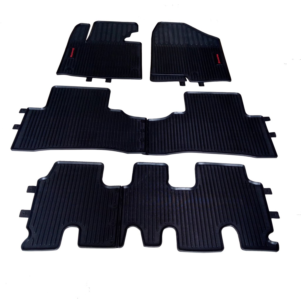 Thảm lót sàn cao su logo Santa Fe