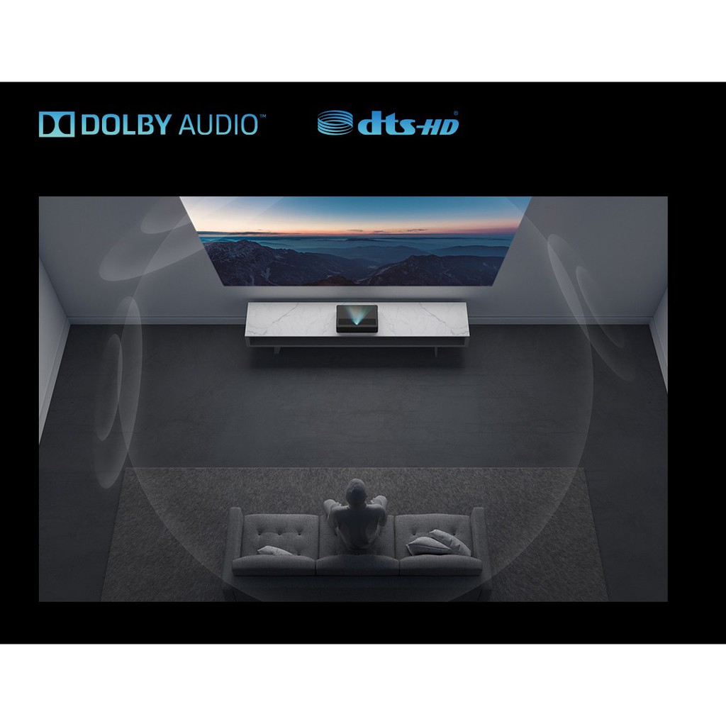 MÁY CHIẾU XIAOMI LASER PROJECTOR 1S 4K MÀU ĐEN  .