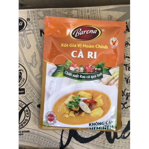 Xốt gia vị hoàn chỉnh Barona Bò kho, thịt nướng..