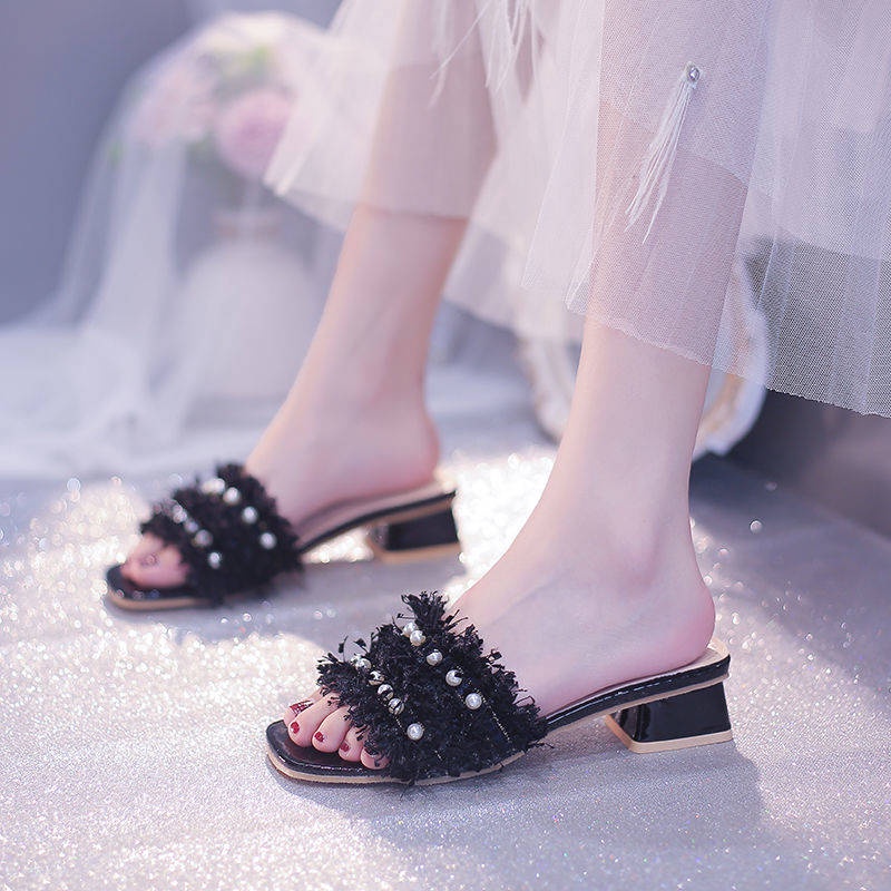 Dép Sandal Đế Dày Mềm Phong Cách Pháp Thời Trang Mùa Hè Cho Nữ