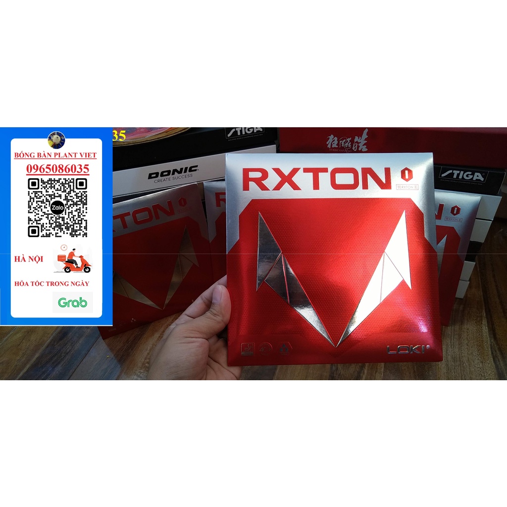 Mặt vợt bóng bàn RXTON 1 chính hãng nội địa [Tặng keo sữa khi mua hai mặt]