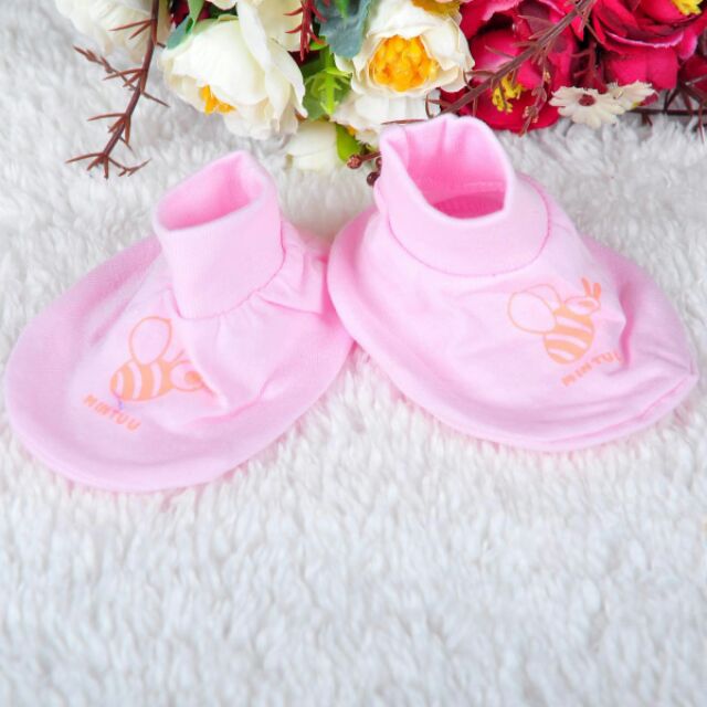 Set 01 bộ bao tay bao chân (hàng Đẹp)