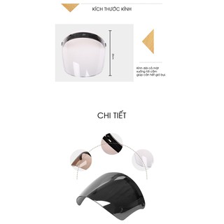 Kính mũ bảo hiểm Flat – PrimiA Visor – 509